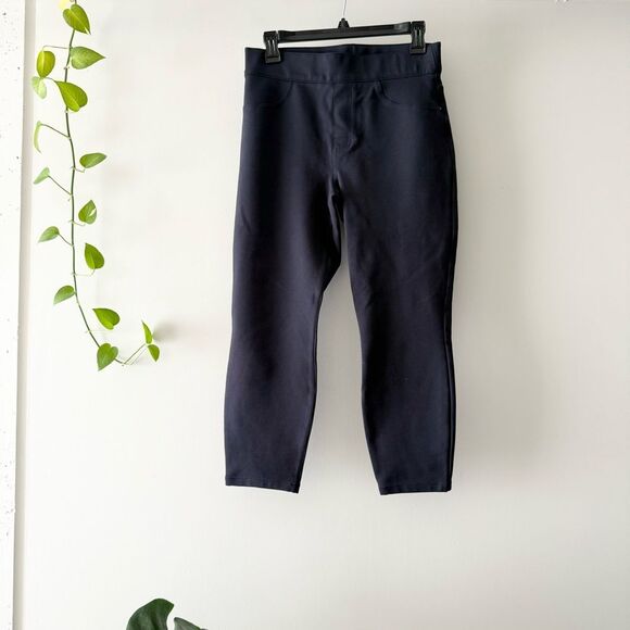 SPANX The Perfect Pant Ankle 4 Pocket in Navy‎ Plus Size M Pull On Shaping - Picture 3 of 6